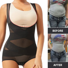 Women Bodysuit Briefs Full Body Shaper