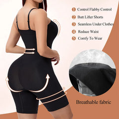 Women's Seamless Mid Thigh plus Size Shapewear