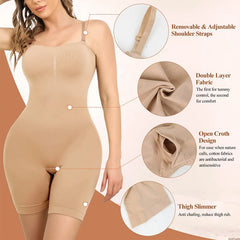 Women's Seamless Mid Thigh plus Size Shapewear