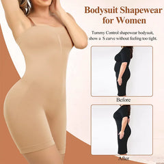 Women's Seamless Mid Thigh plus Size Shapewear