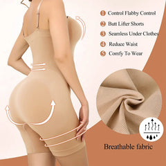 Women's Seamless Mid Thigh plus Size Shapewear