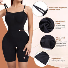 Women's Seamless Mid Thigh plus Size Shapewear